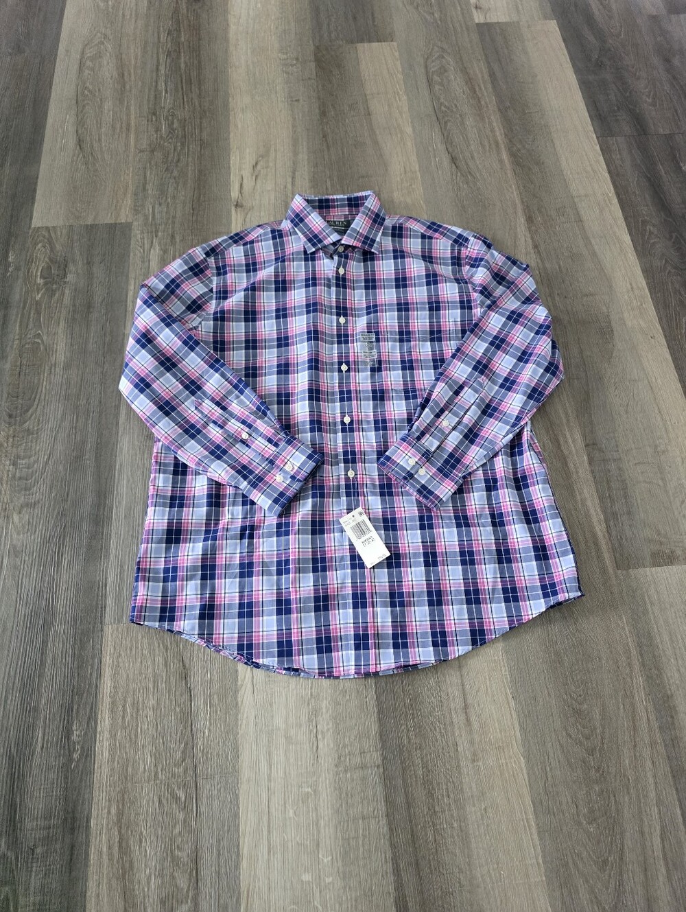 Polo Ralph Lauren Men's Regular Fit Button-Down Dress Shirt Size XL